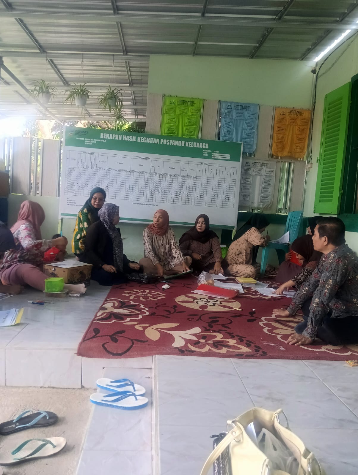 Persiapan Lomba Posyandu